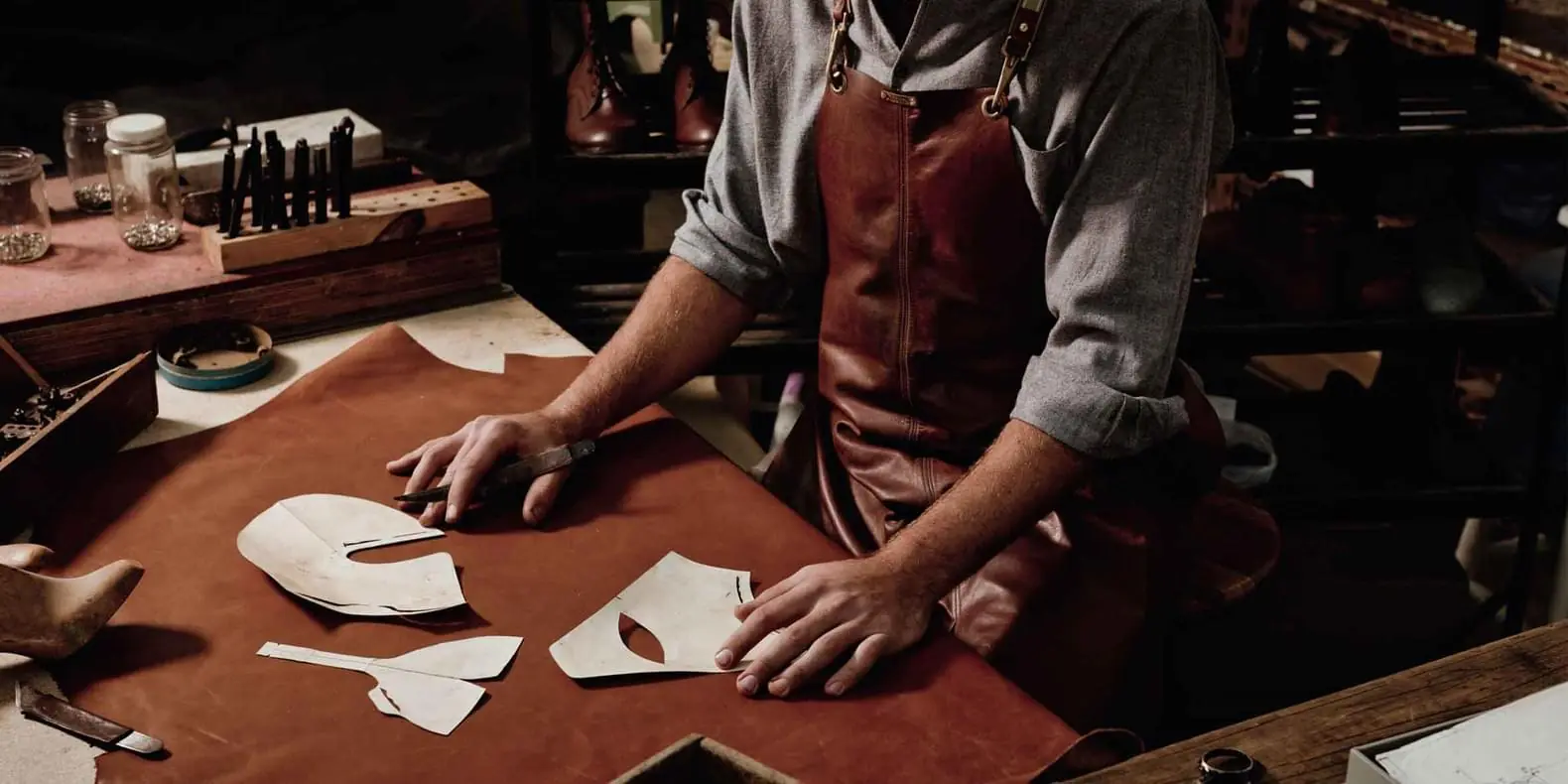 Кожаные изделия мастерской ЁЖ